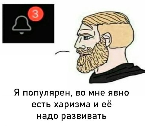 3 SSQ Я популярен, во мне явно есть харизма и надо развивать