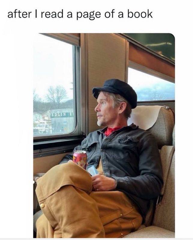 after read а page of a book