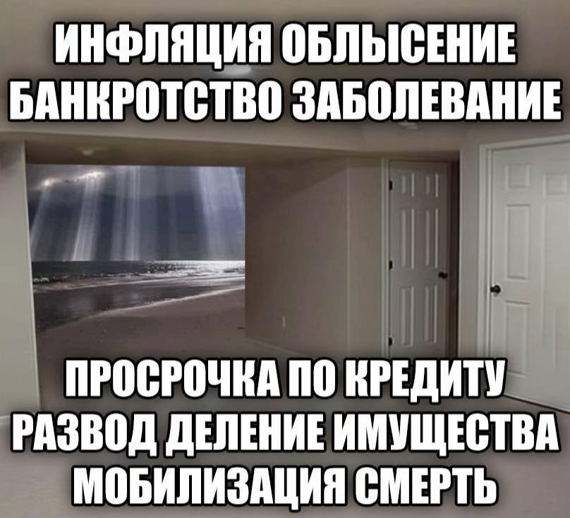 ИНФЛЯЦИЯ БАНКРОТСТВО ЗАБОЛЕВАНИЕ ПРОСРОЧЕА ПО КРЕДИТУ РАЗВОД ДЕЛЕНИЕ ИМУЩЕСТВА МОБИЛИЗАЦИЯ СМЕРТЬ