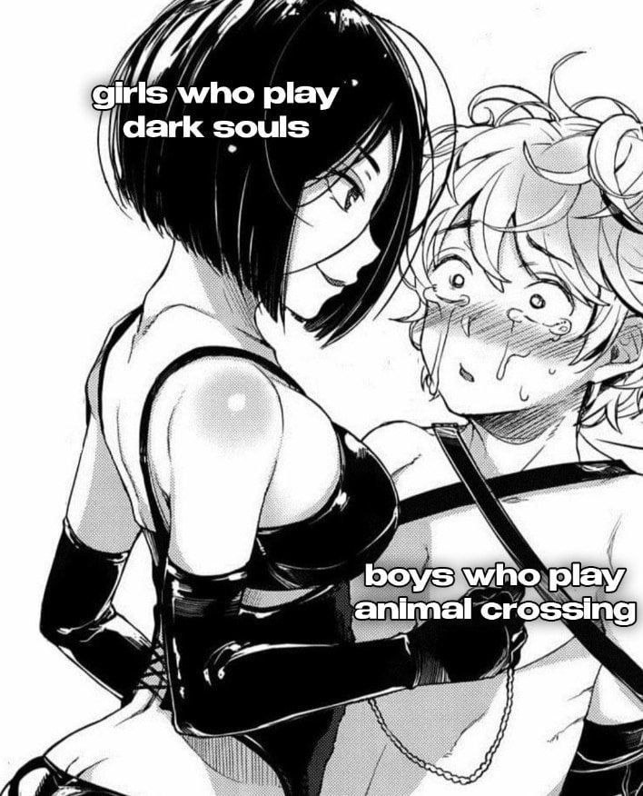 4 who play 67 [dart souls A boys A 4 animal crossing (6