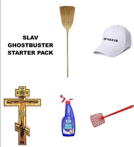SLAV GHOSTBUSTER STARTER PACK Spray Bleach