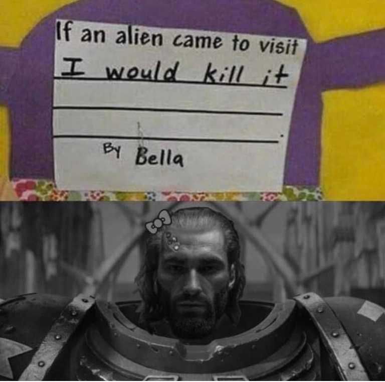 an came to sit A Bella i 7