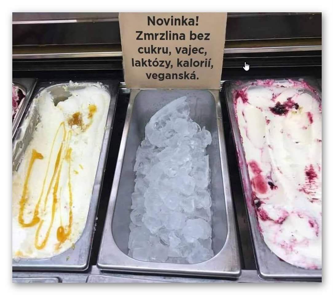 Novinka! Zmrzlina bez cukru, vajec, _laktozy, kalorii, veganska. 4.