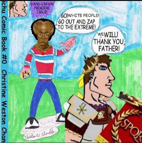 eet PEO! OUT AND ZAP то ТНЕЕХТАЕМЕ aN HANK YOU FATHERI it 7]
