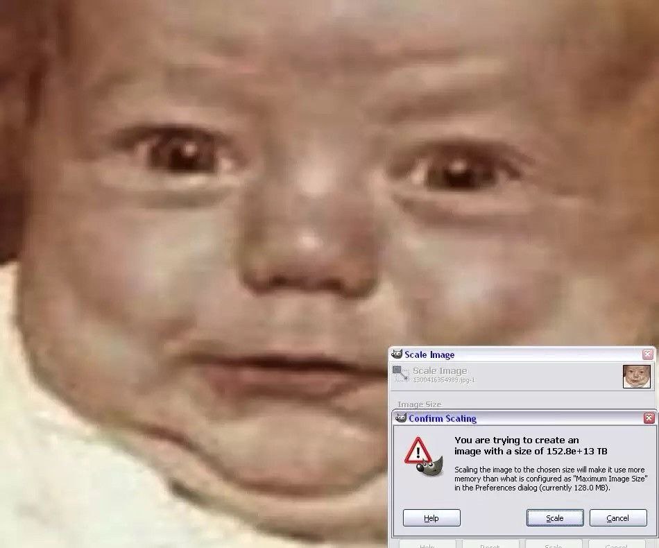 к. я a Scale Image Scale Image Size 8 You are trying to create an image with a size of Scaling the image to the chosen size will make it use more memory than what is configured as "Maximum Image Size”
