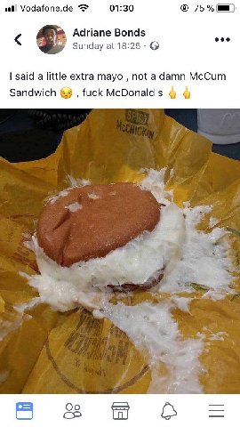 Vodafone.de 01:30 75% Adriane Bonds Sunday at 18:25 said a little extra mayo not adamn McCum Sandwich fuck McDonald's