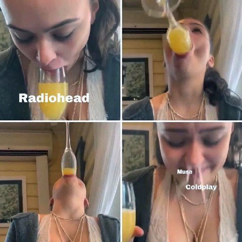 Radiohead Muse Coldplay