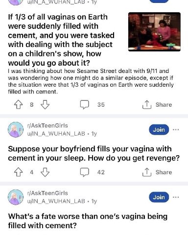 If 1/3 of all vaginas on Earth were filled with cement, and you were tasked with dealing with the subject а show, how would you about it? was thinking about how Sesame Street dealt with 9/11 and was w