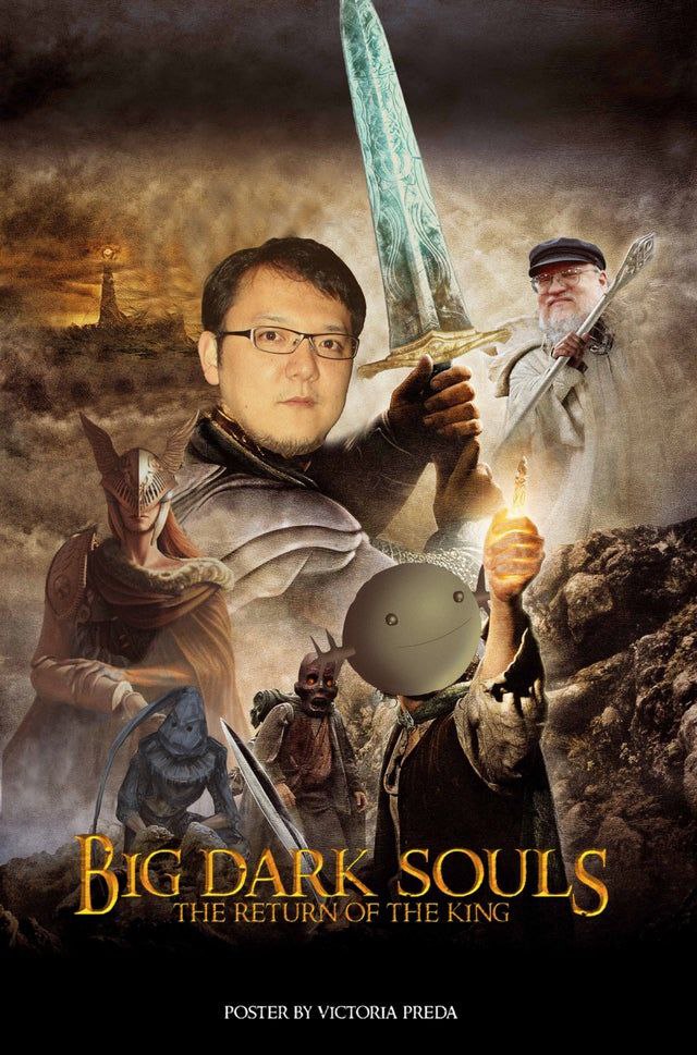 2 a 7% к У у ‘3 4 и А 1) BIG DARK SOUL'S THE RETURN OF THE KING POSTER VICTORIA PREDA