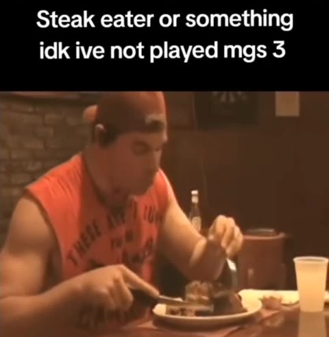 Steak eater ог something