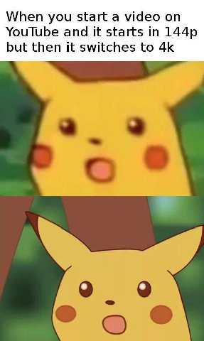 When you start a video YouTube and it starts in but then it switches to