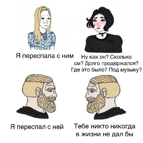 Я переспала с ним kak он? Сколько Долго продержался? Где это было? Под музыку? Я переспал с ней Тебе никто никогда в жизни не дал бы