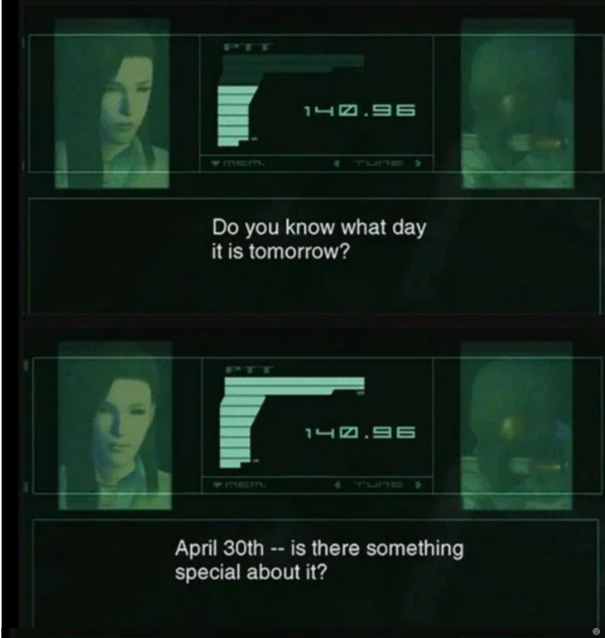 you know what day it is tomorrow? 1-4 22. April is there something special about it?