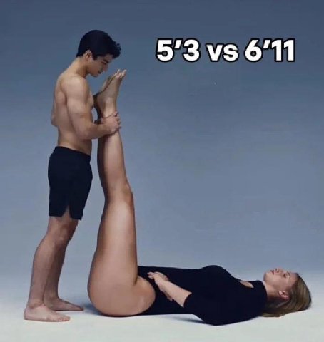5'3 6'11