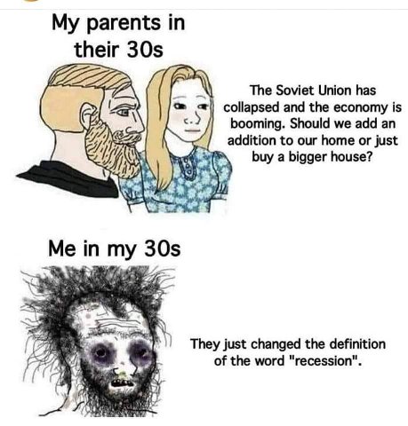 My parents their The Soviet Union has collapsed and the economy is booming. Should we add an addition to our home or just buy a bigger house? у Wet Me in my 2 Тнеу just changed the definition of the w
