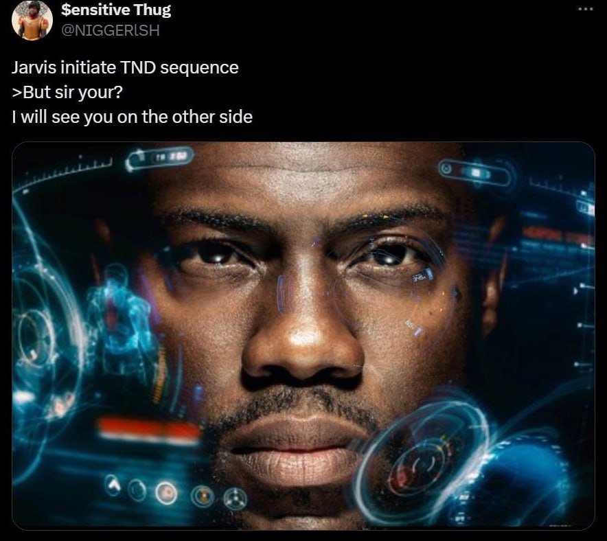 4 $ensitive Thug Jarvis initiate TND sequence >But sir your? will see you on the other side а