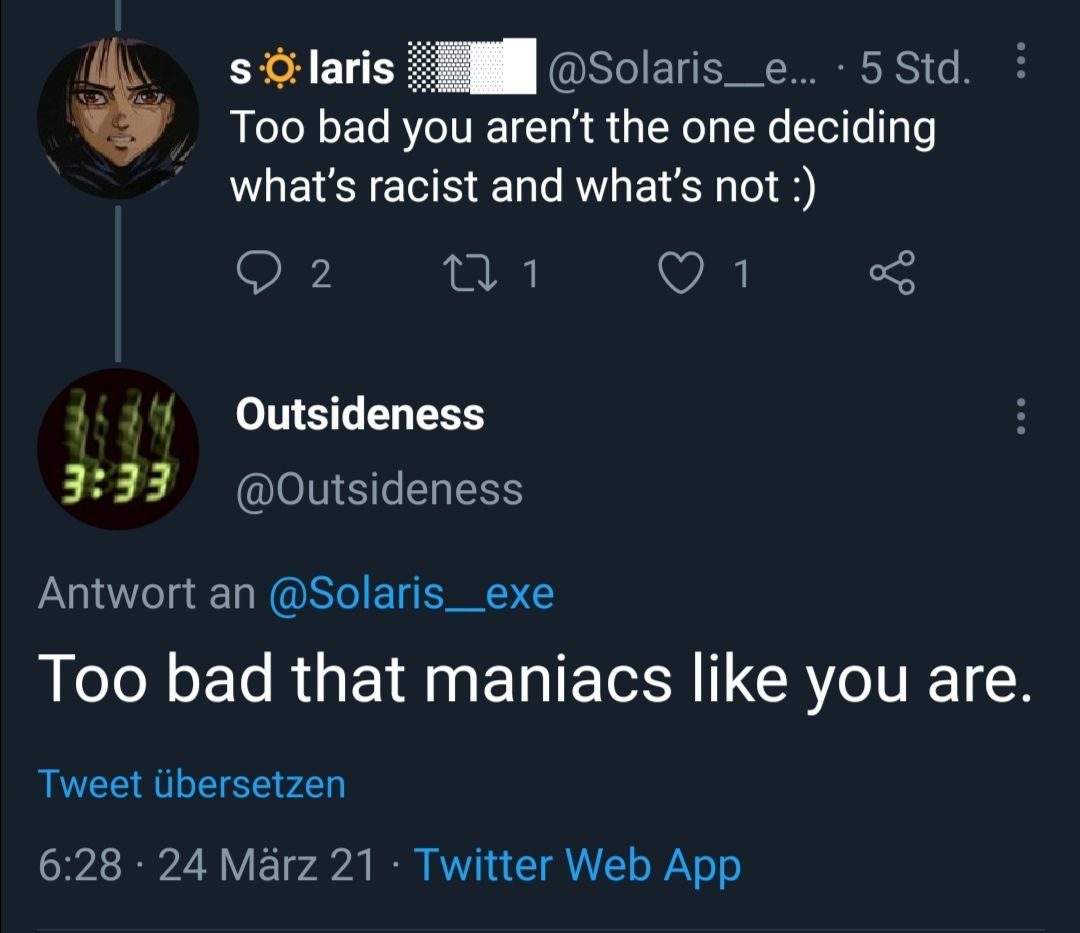 You're seriously missing out on topnotch comedy if you don't follow Nick Land on twitter.