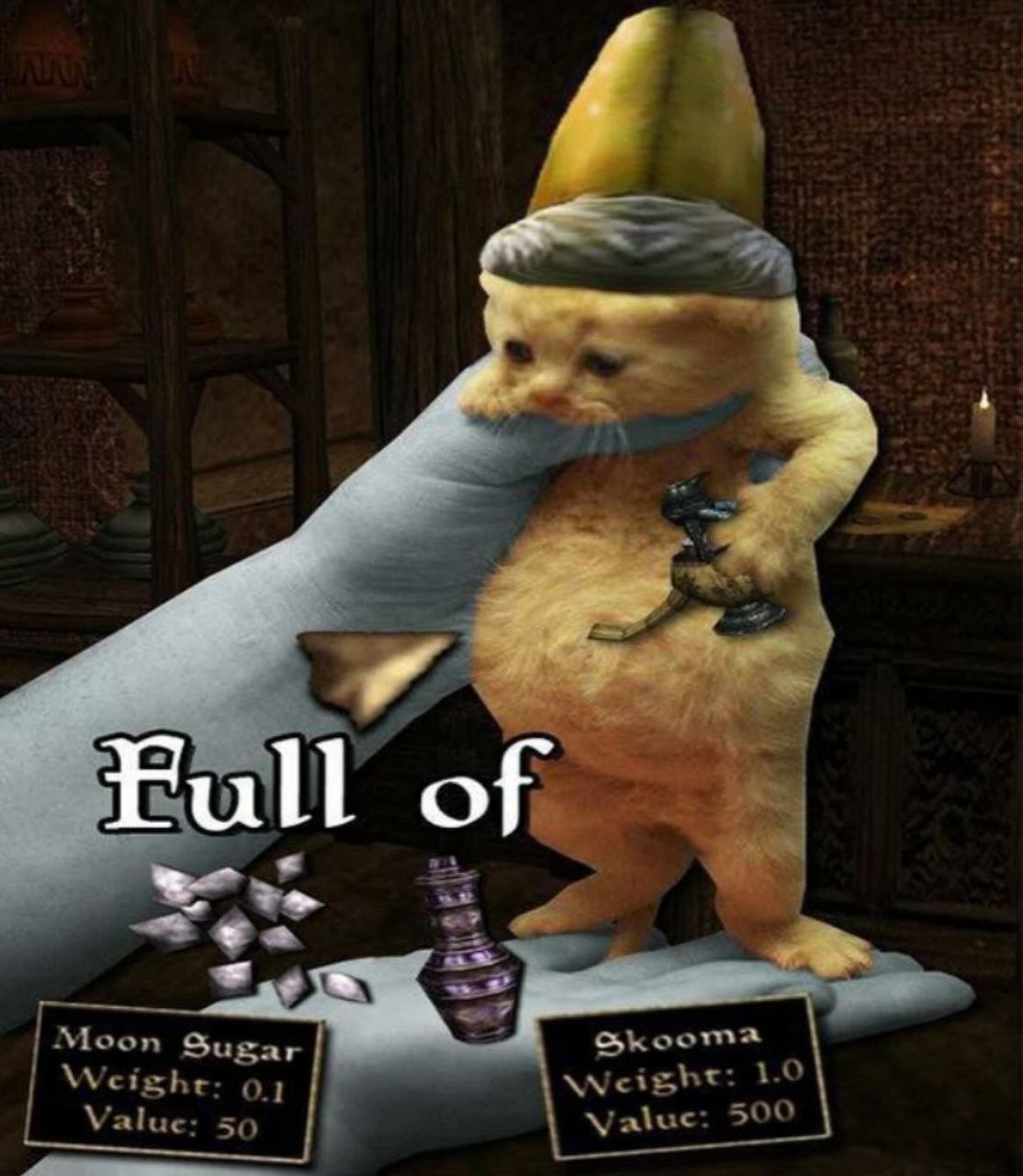 Вай Moon Sugar Skooma 1.0 0.1 Value: 50 Valuc 500
