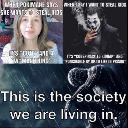 WHEN РОКИМДНЕ SAYS WHERE SAY WANT TO STEAL KIDS SHE WANTS 10 STEAL KIDS “CONSPIRACY ТО KIDNAP’ ДНО UP TO LIFE IN PRISO! This is the society we are living In