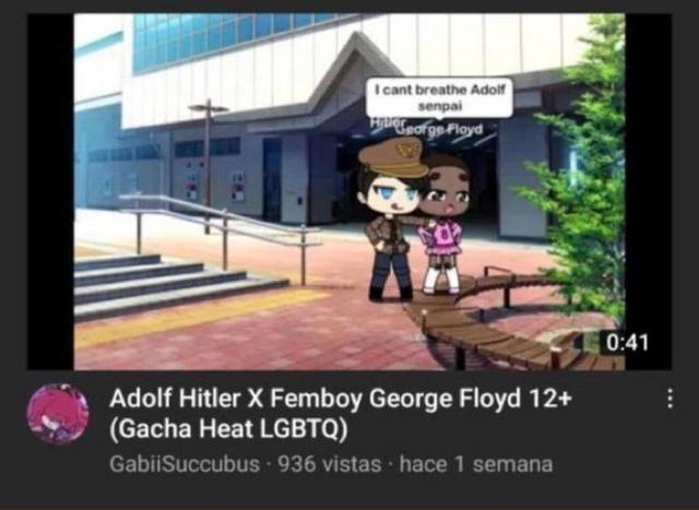 4 icant breathe Adolf i А ant к 0:41 Adolf Hitler Femboy George Floyd 12+ (Gacha Heat LGBTQ) GabiiSuccubus 936 vistas hace 1 semana