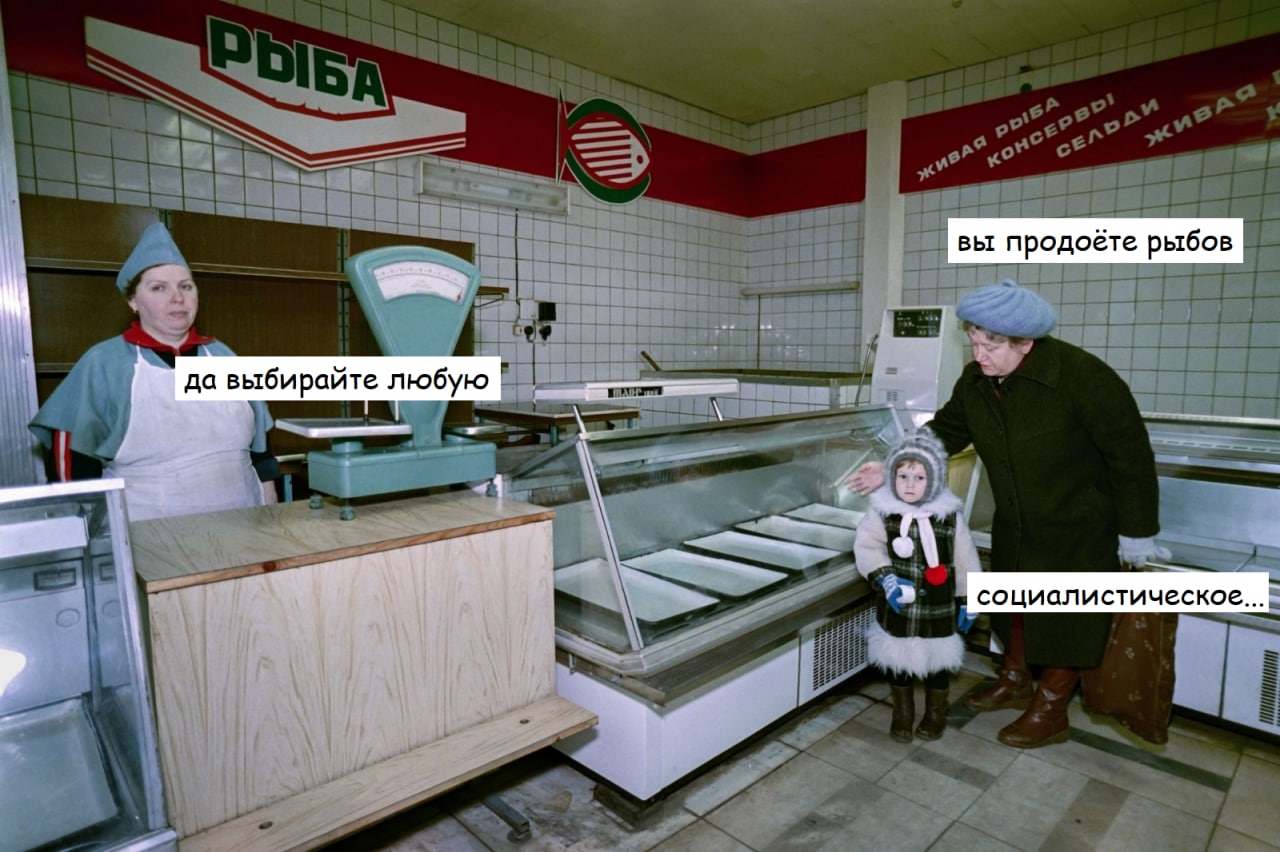 вы продоёте рыбов да выбирайте любую