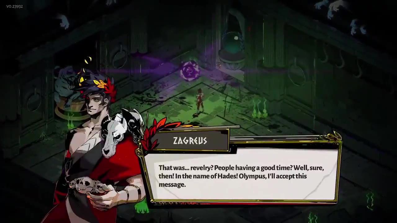 \ \\ That was... revelry? People having a good time? Well, sure, ee then! Inthe name of Hades! Olympus, I'll accept this \ y Fu Ze \ Heeey, there, Zag, man, nice cock, |
