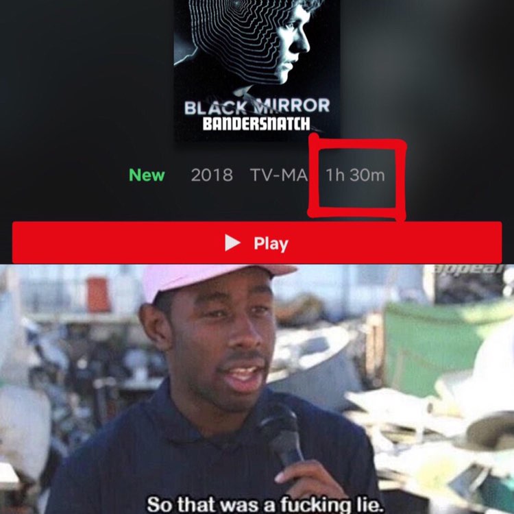 LACK Play So that was a fucking lie.