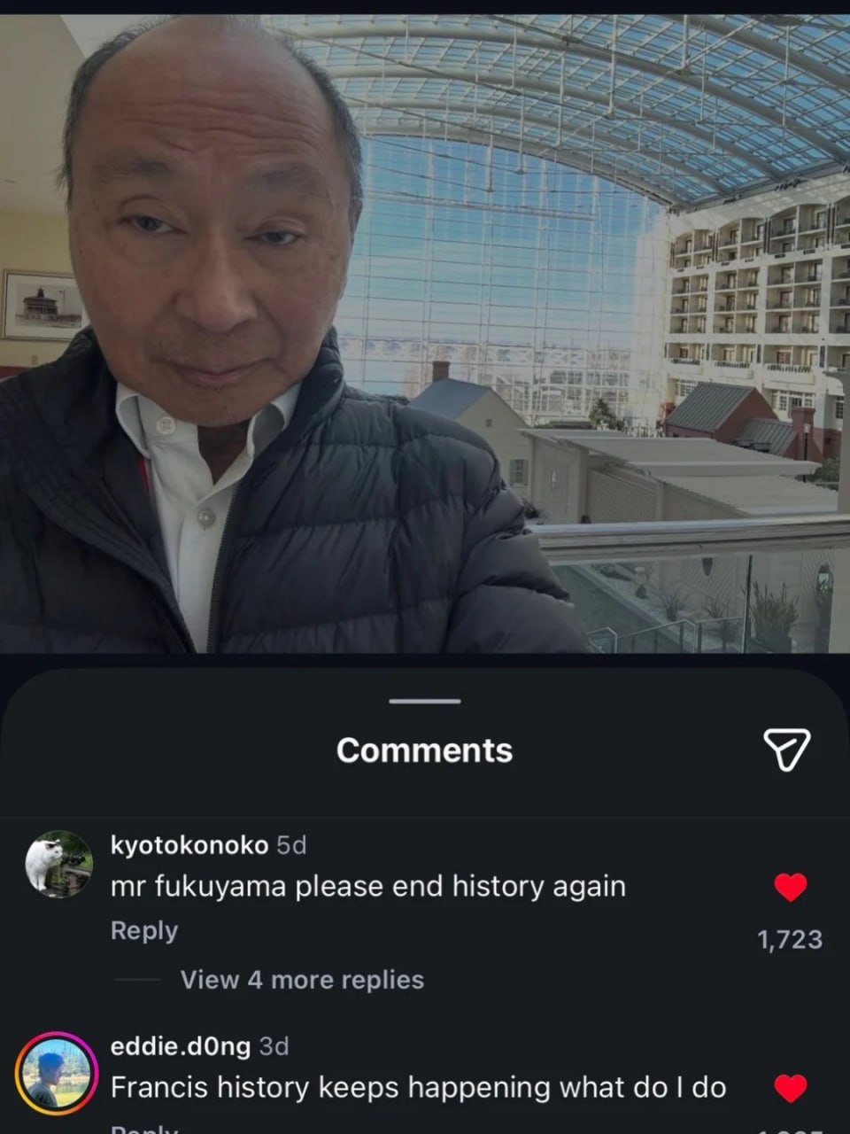 Comments kyotokonoko fukuyama please end history again Reply 1,723 View 4 more replies eddie.dOng Francis history keeps happening what