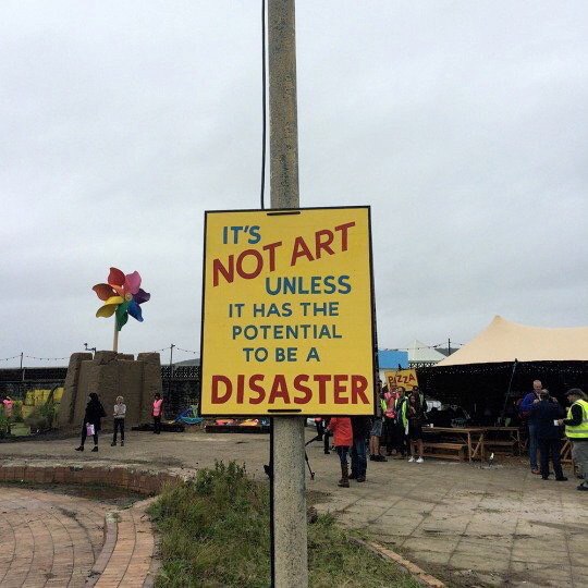 IT'S NO UNLESS. IT HAS THE POTENTIAL А DISASTER