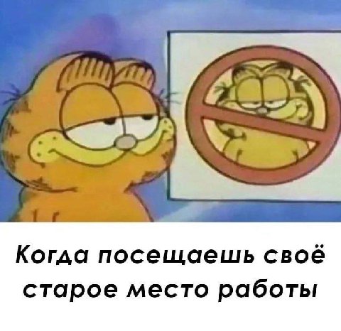 Когда посещаешь свое старое место работы