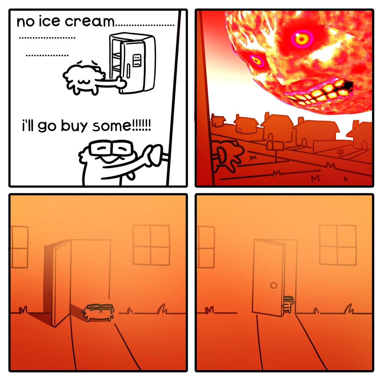 no ice cream i'll buy somel!l! я