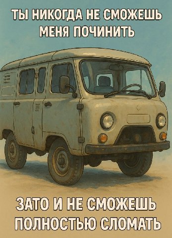 ТЫ НИКОГДА НЕ СМОЖЕШЬ МЕНЯ ПОЧИНИТЬ ЗАТО И НЕ СМОЖЕШЬ ПОЛНОСТЬЮ СЛОМАТЬ