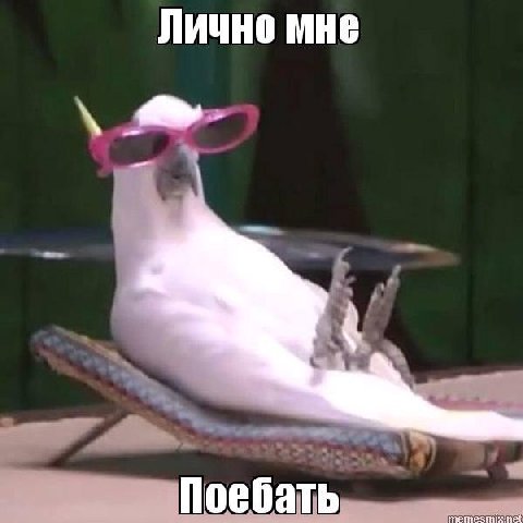 Лично мне Поебать