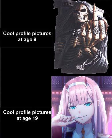 Cool profile pictures at age 9 Cool profile pictures at age 19