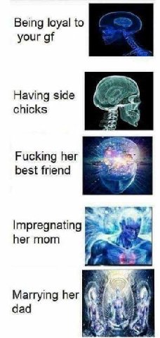 Being loyal to your of Having side chicks Fucking best friend Impregnating her mom 2 Marrying her