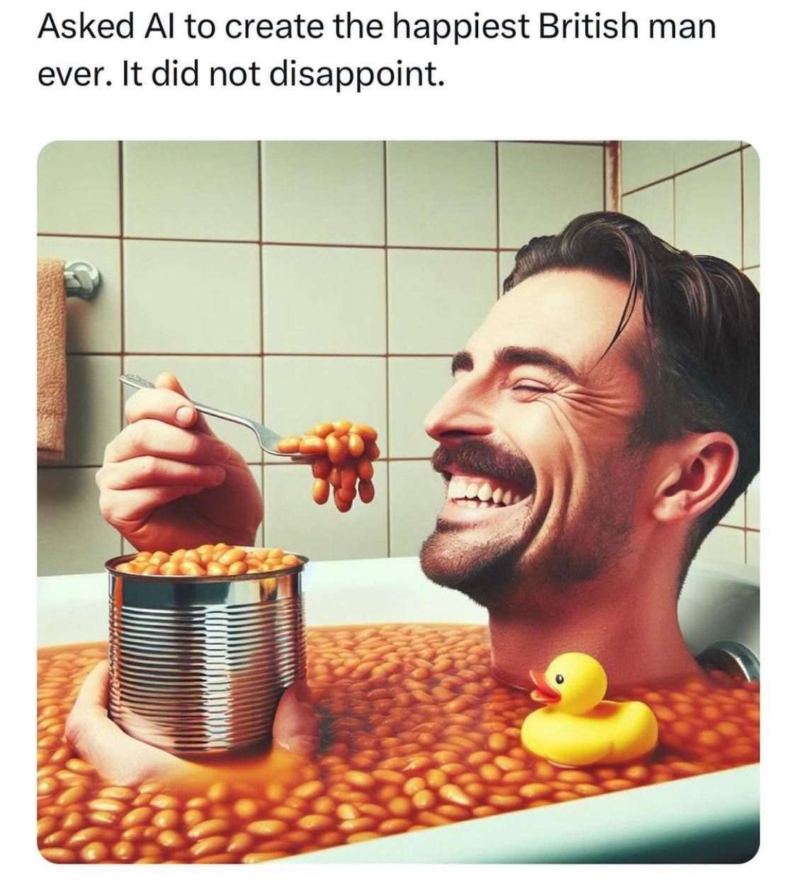 Asked А! to create the happiest British man ever. It did not disappoint. 7 я Фил