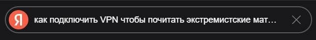 Я как подключить VPN чтобы почитать экстремистские мат...