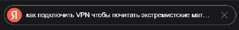 Я как подключить VPN чтобы почитать экстремистские мат...