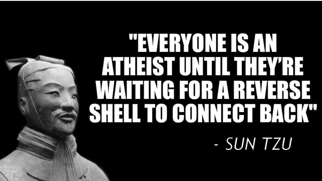 "ЕМЕВУОМЕ AN THEY'RE WAITING FOR SHELL TO CONNECT SUN TZU