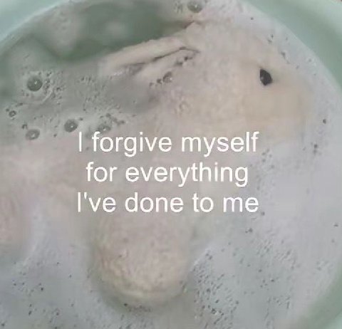 forgive myself for everything done to me