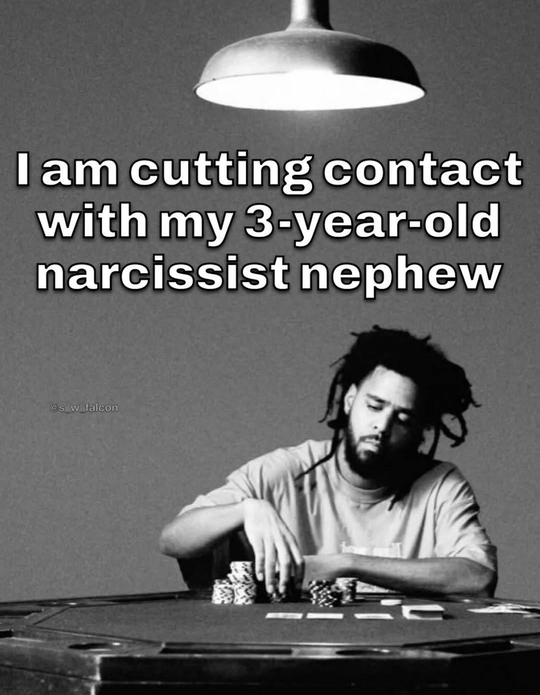 lam cutting contact with my 3-year-old narcissist nephew