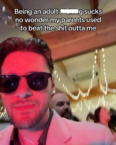 у Being adult sucks по мопаег my parents used to beat the shit outta me 4 у 4 A И,