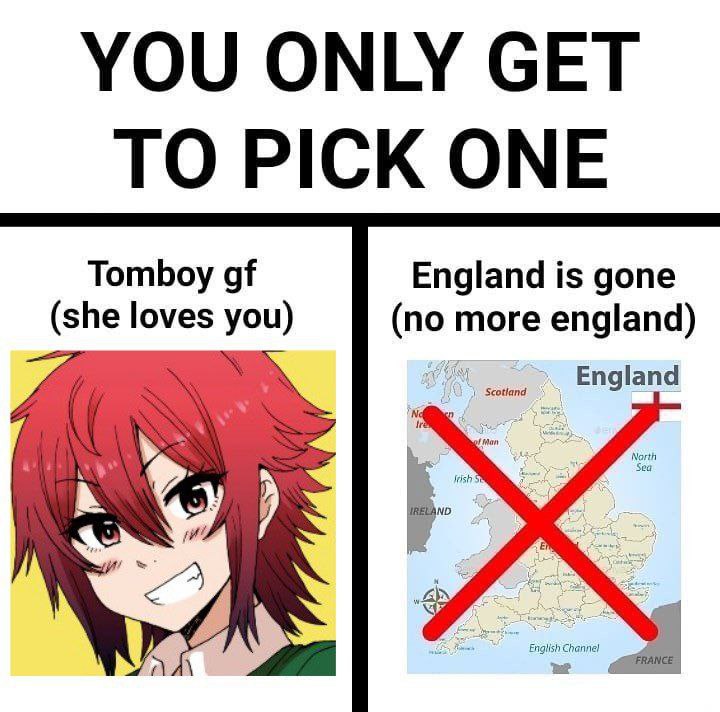 Tomboy England is gone (she loves you) (no more england) Scotland England 4