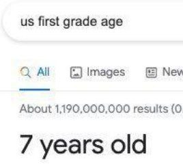 first grade age Images New About 1,190,000,000 results (0 7 years old