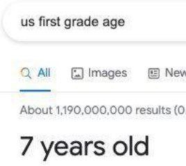 first grade age Images New About 1,190,000,000 results (0 7 years old