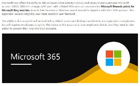Microsoft now offers the ability to link Azure Active Directory accounts to personal Microsoft accounts.

It will be enabled by default, so Threat Actors can compromise both your business and your hom