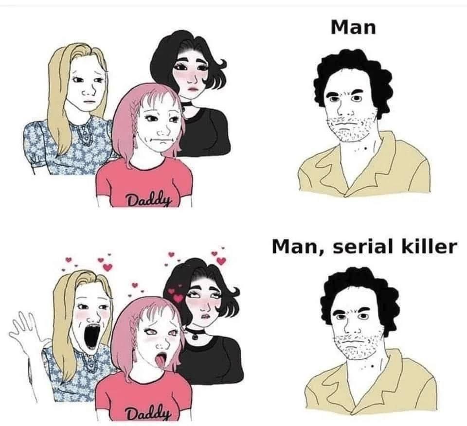 Мап рее Man, serial killer PRG