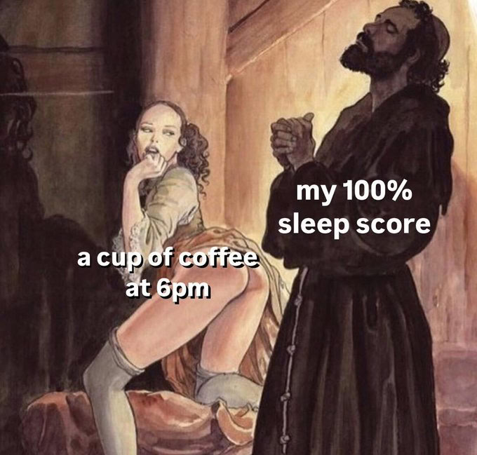 100% sleep score acu coffee