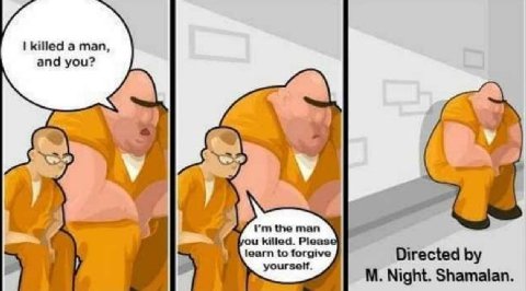 killed a man, and you? (5 a the man killed. learn to forgive Directed yourself Night.