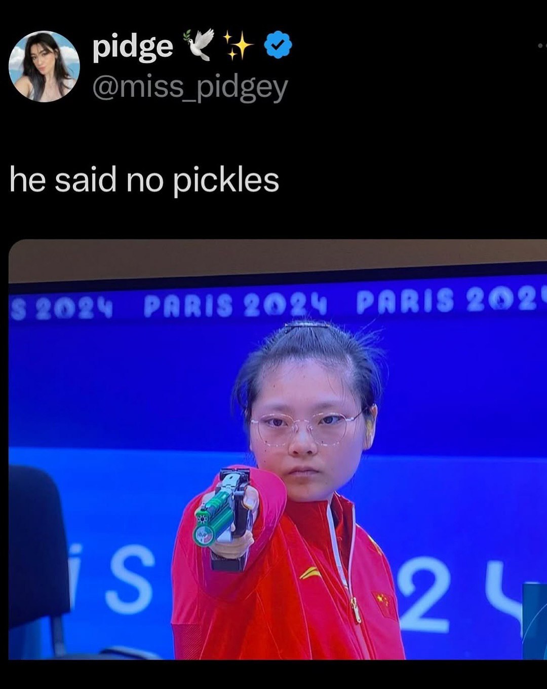 pidge he said no pickles